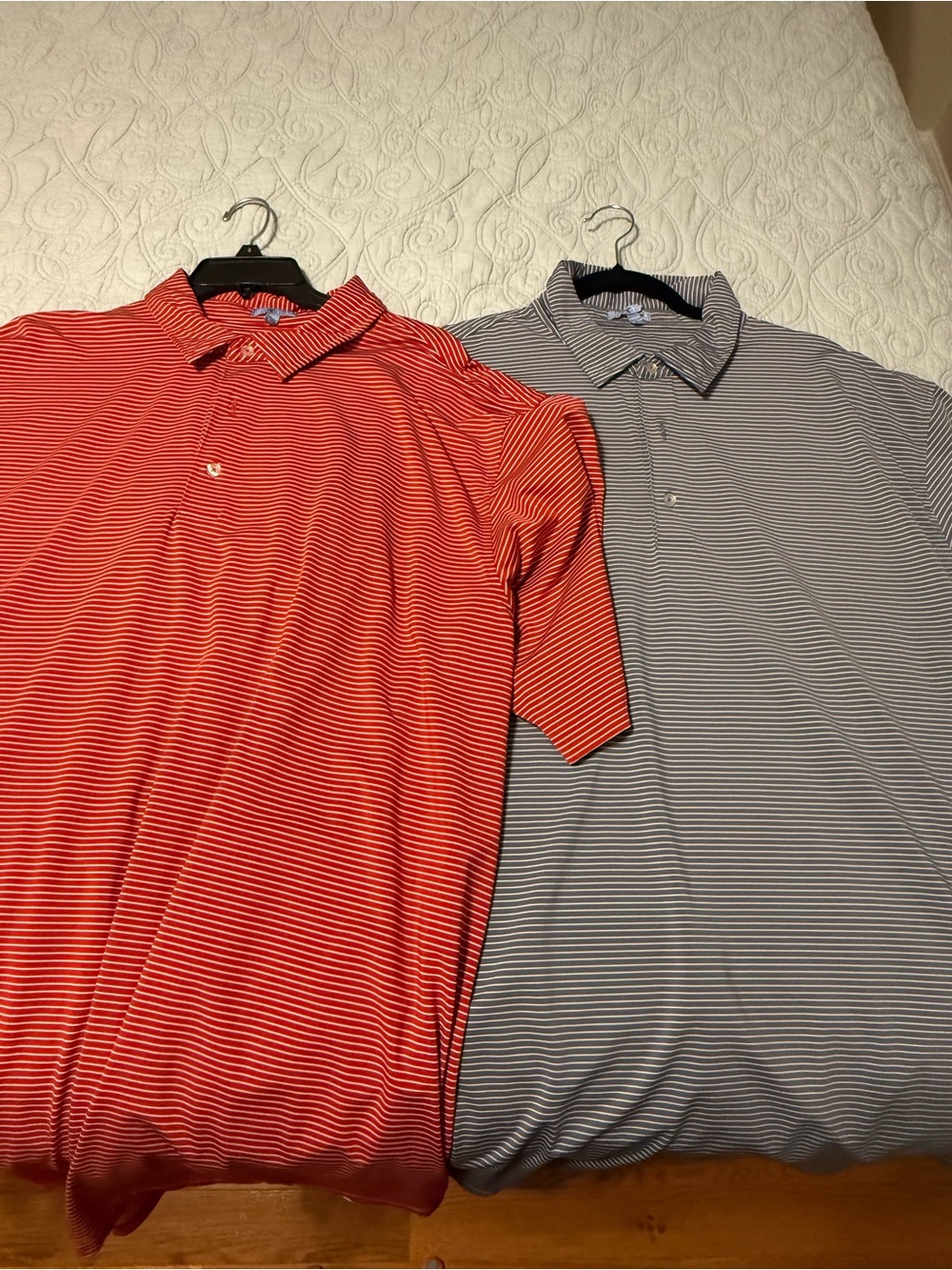 Genteal Men's Striped Polo Shirt - Classic Collared Tee